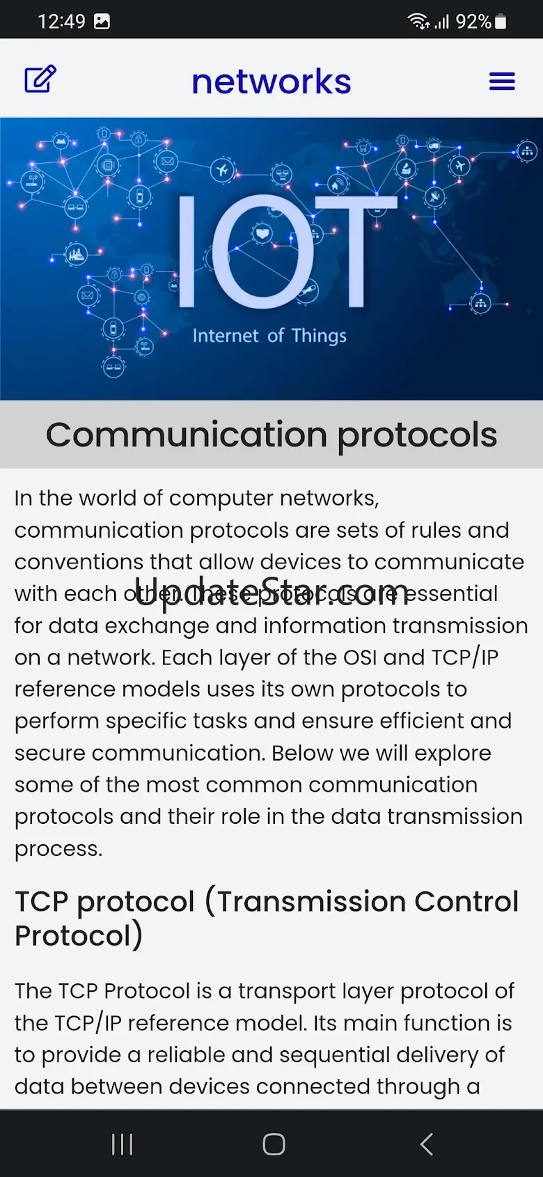 Computer Networks Course 1.0