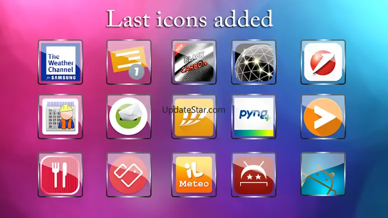 Glass Icon Pack Nova/APEX/ADW  1.3.3