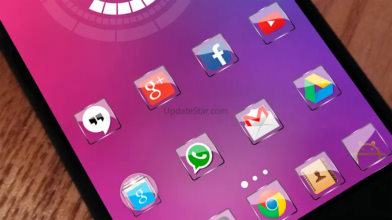 Glass Icon Pack Nova/APEX/ADW  1.3.3