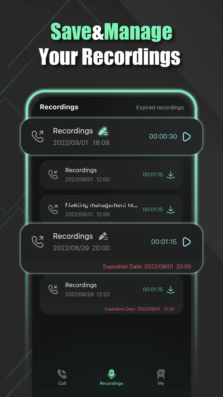 Tel Recorder - Call Recording 1.1