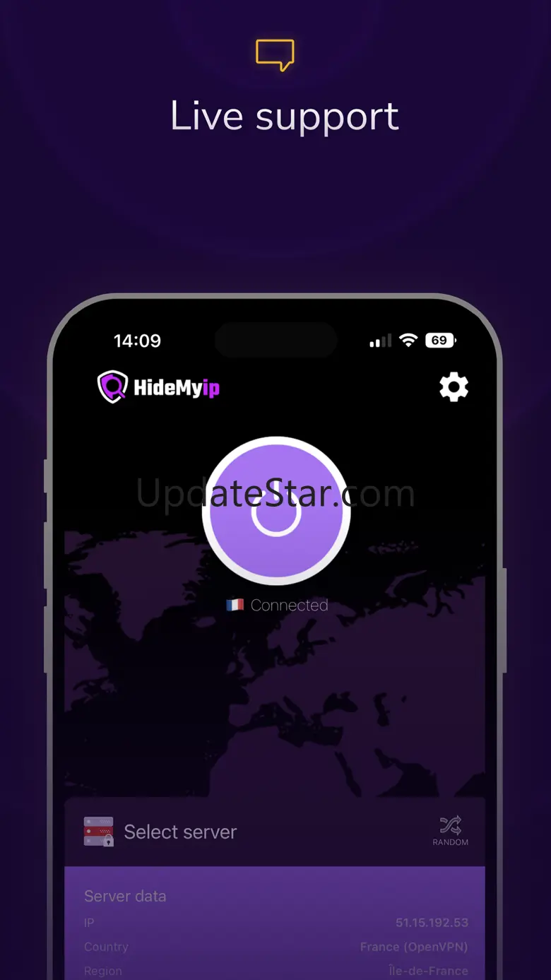 VPN HideMyIP 2.1