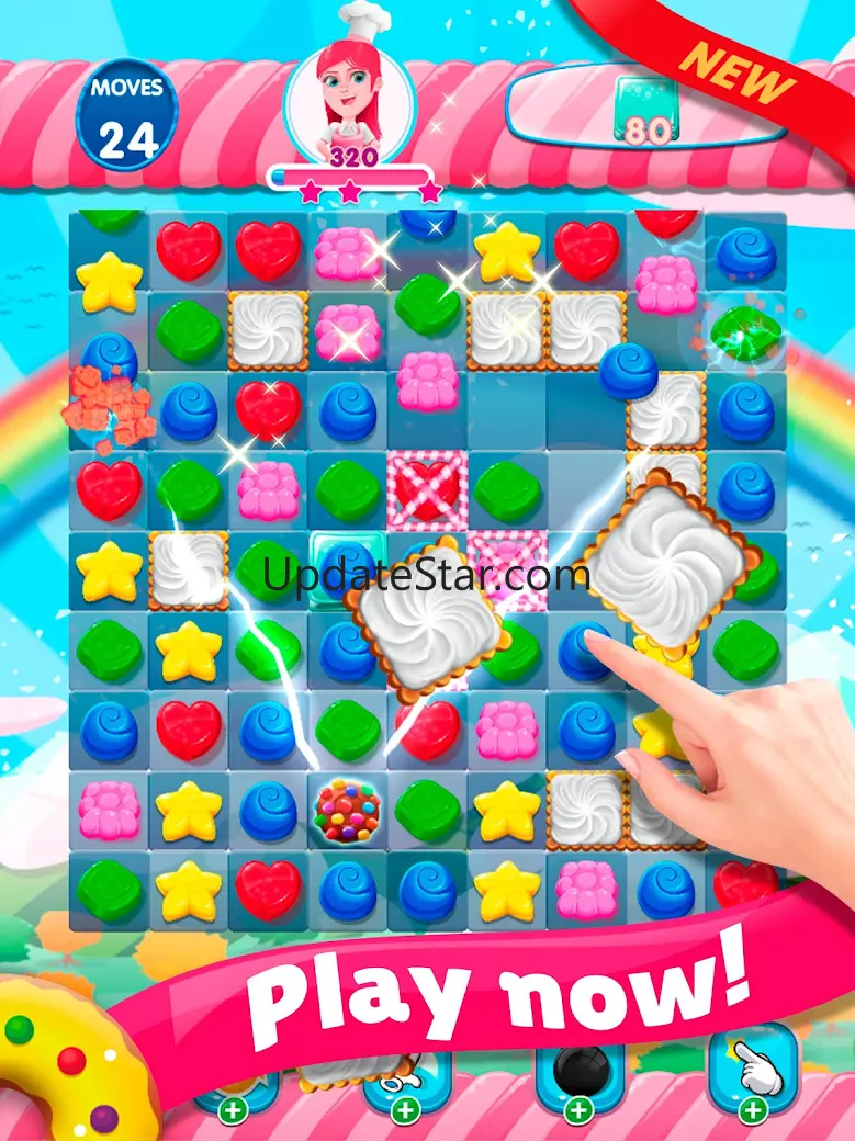 Sweet Sugar Match 3 Candy Game 2.1