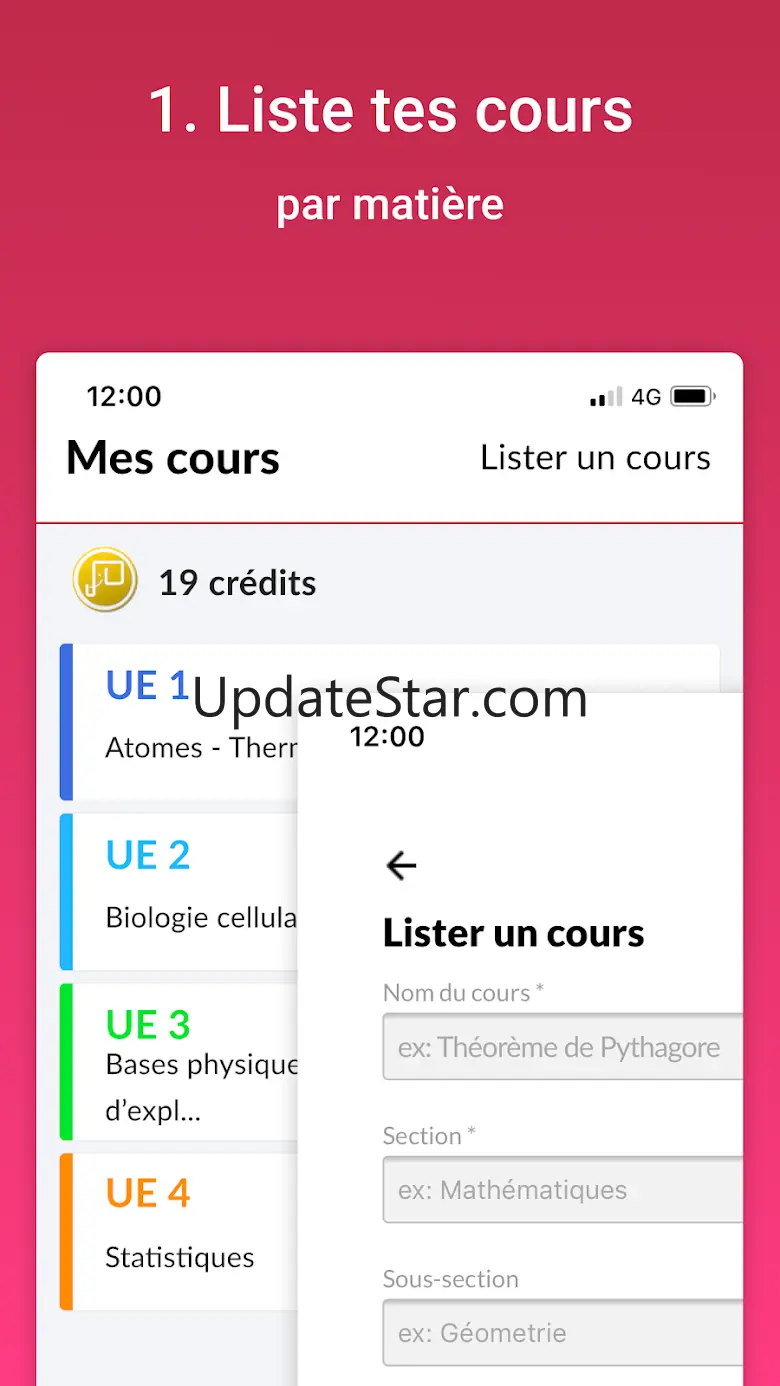Réviser avec N'oublie Jamais 1.2.20