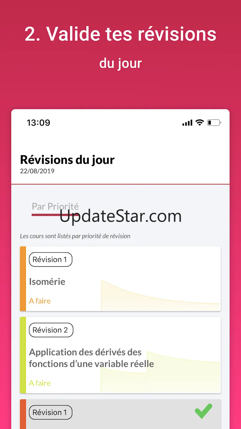 Réviser avec N'oublie Jamais 1.2.20