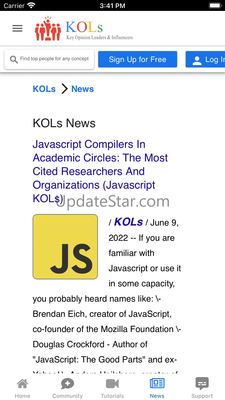 KOLs & Influencers 1.0