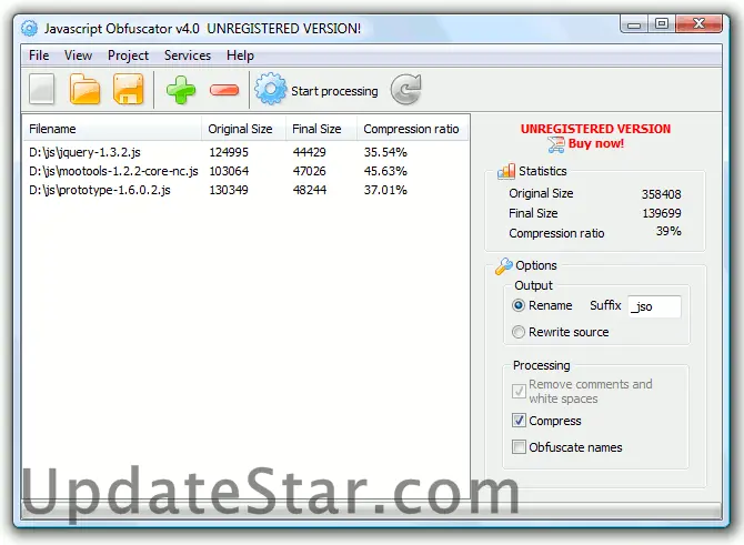 Javascript Obfuscator 4.3