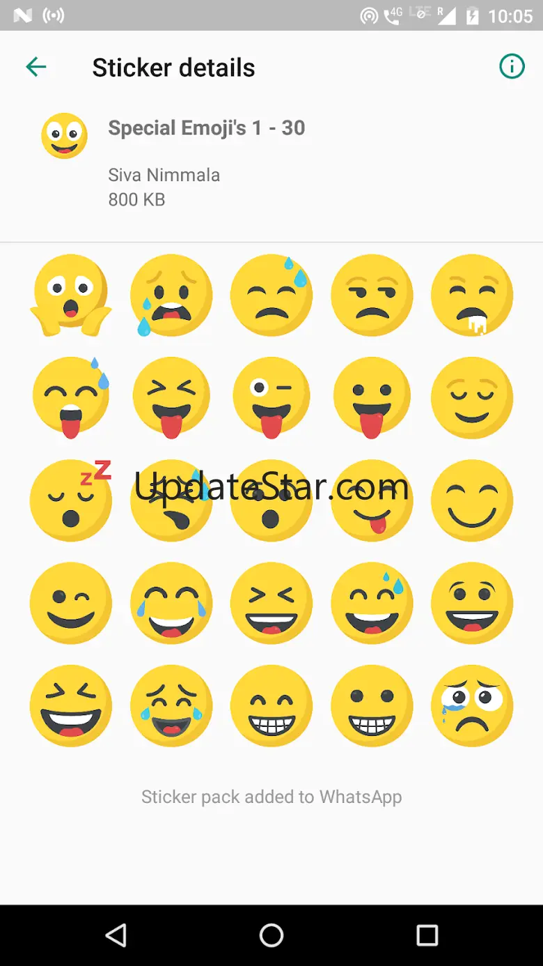 Special Emojis 200 Stickers fo 1.3