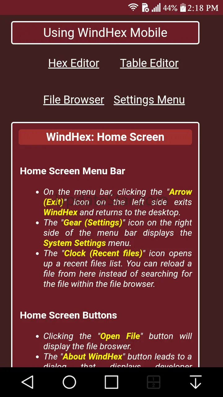 HEX Editor - WindHex Mobile 0.4.34