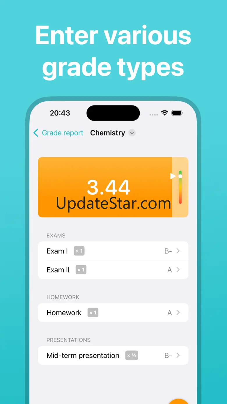 GPA Calculator: GradeGuru 1.5.1