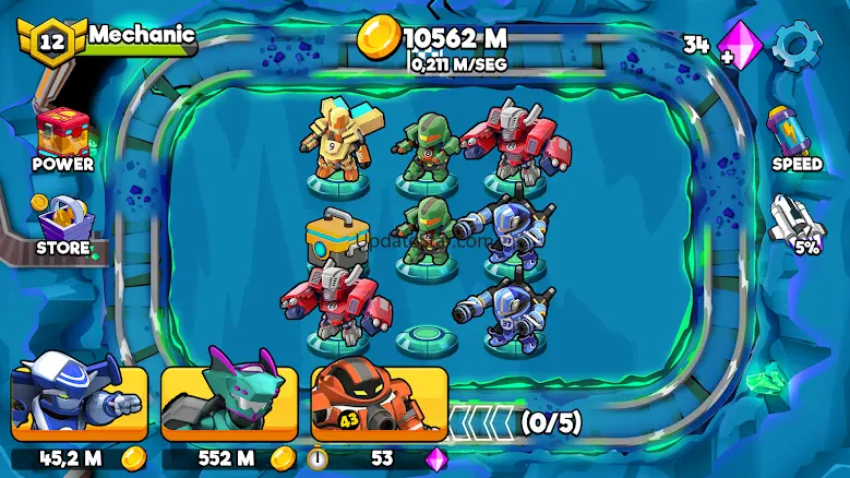 Merge Robots Universe - Tycoon 1.0.4