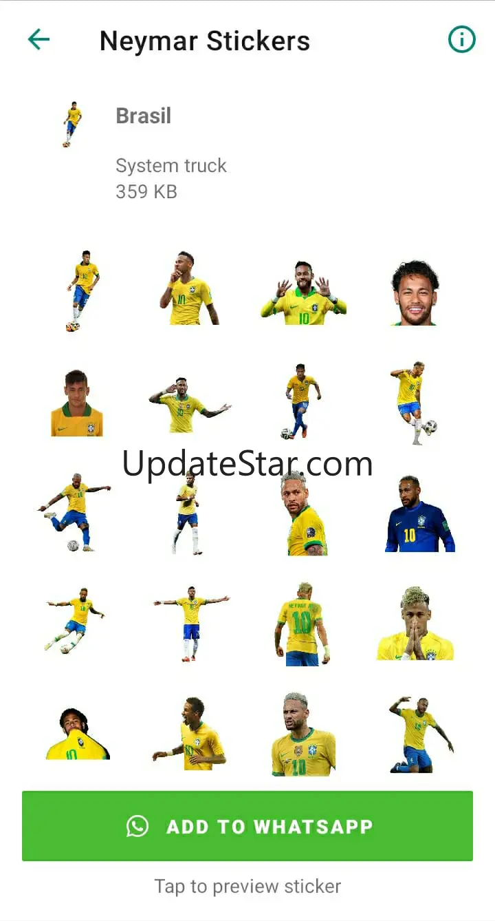Neymar Stickers