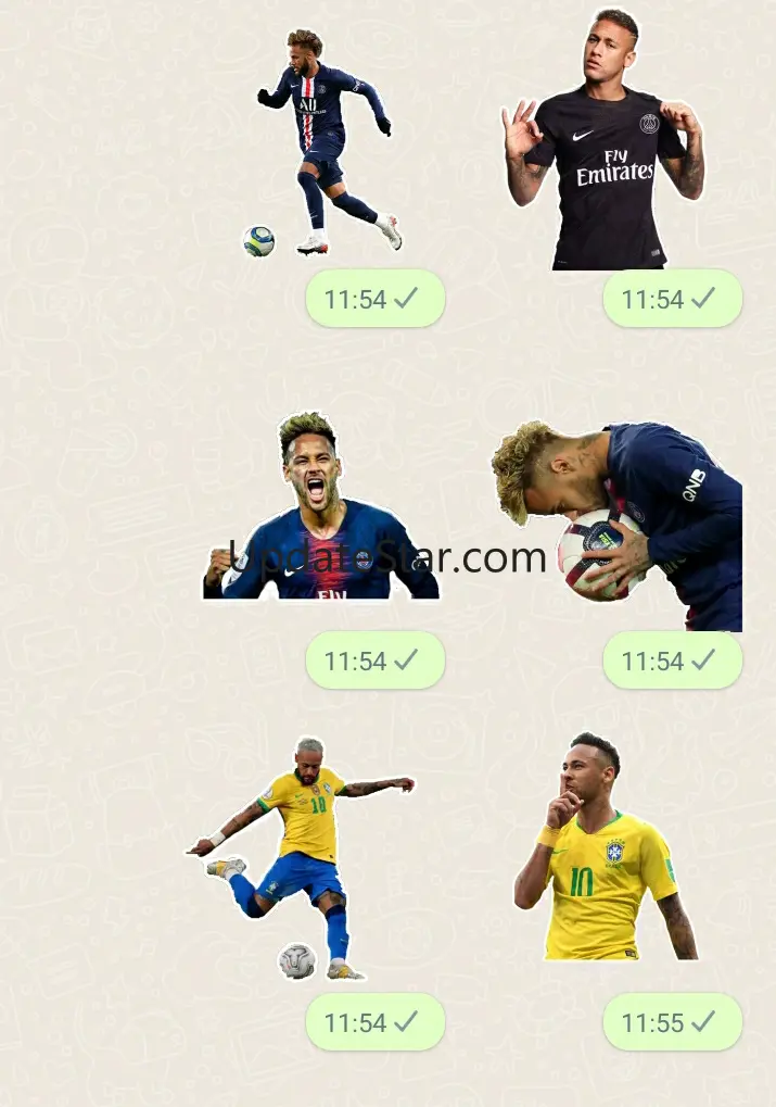 Neymar Stickers