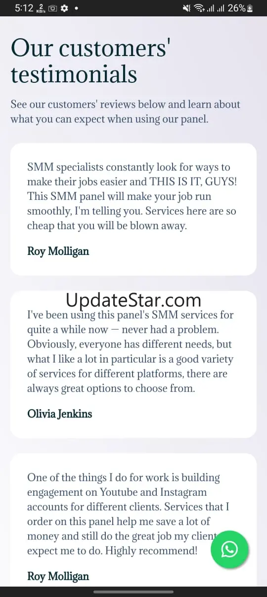 Updatesmm.Com - SMM Panel 4.0.2
