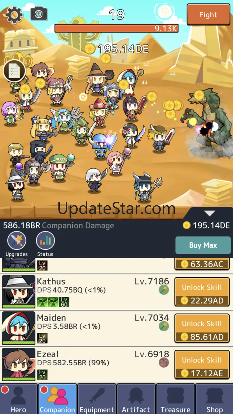 Cute Knights: Taptap Warriors 1.0
