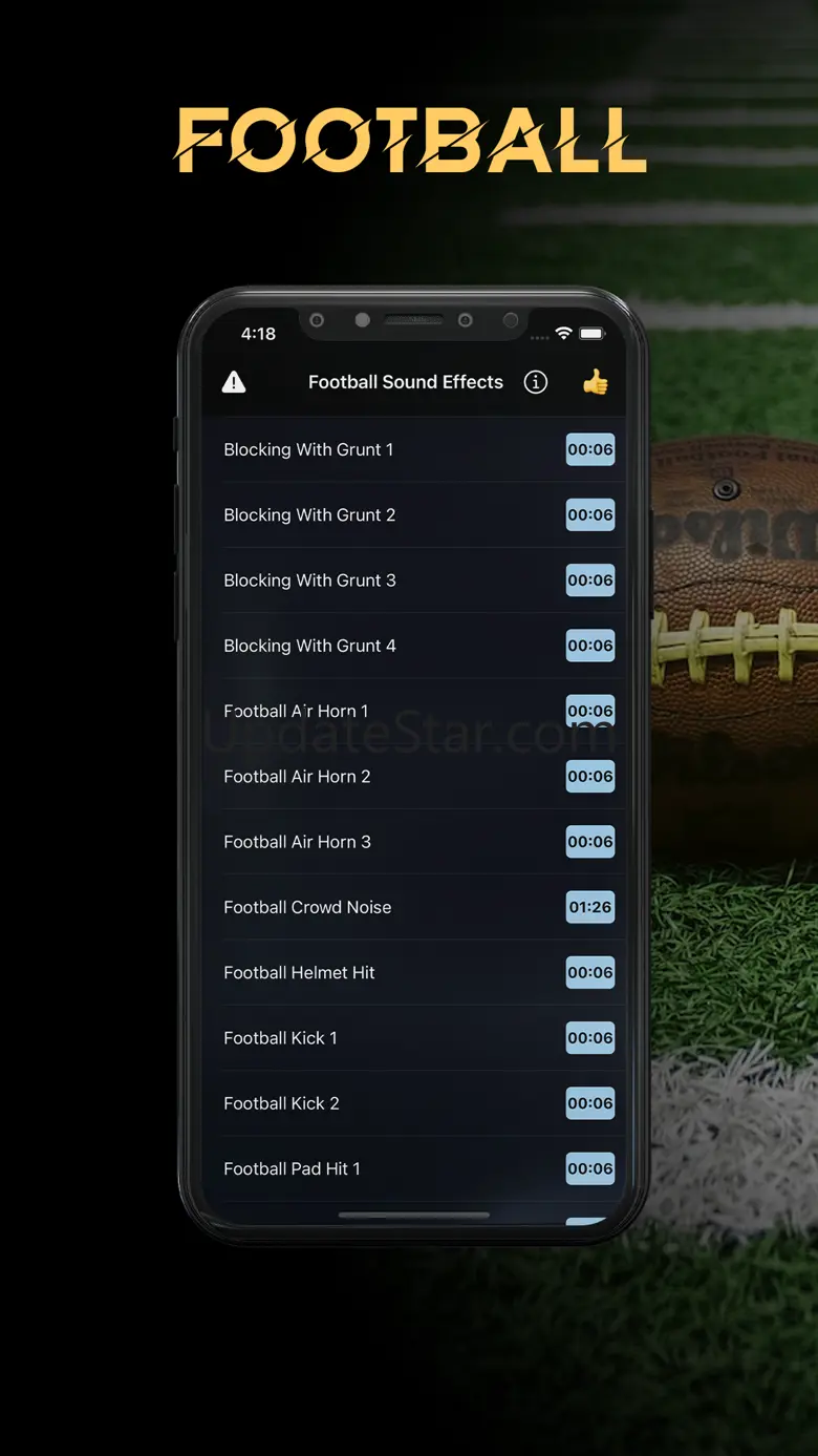 Real Football Sound Effects 1.0
