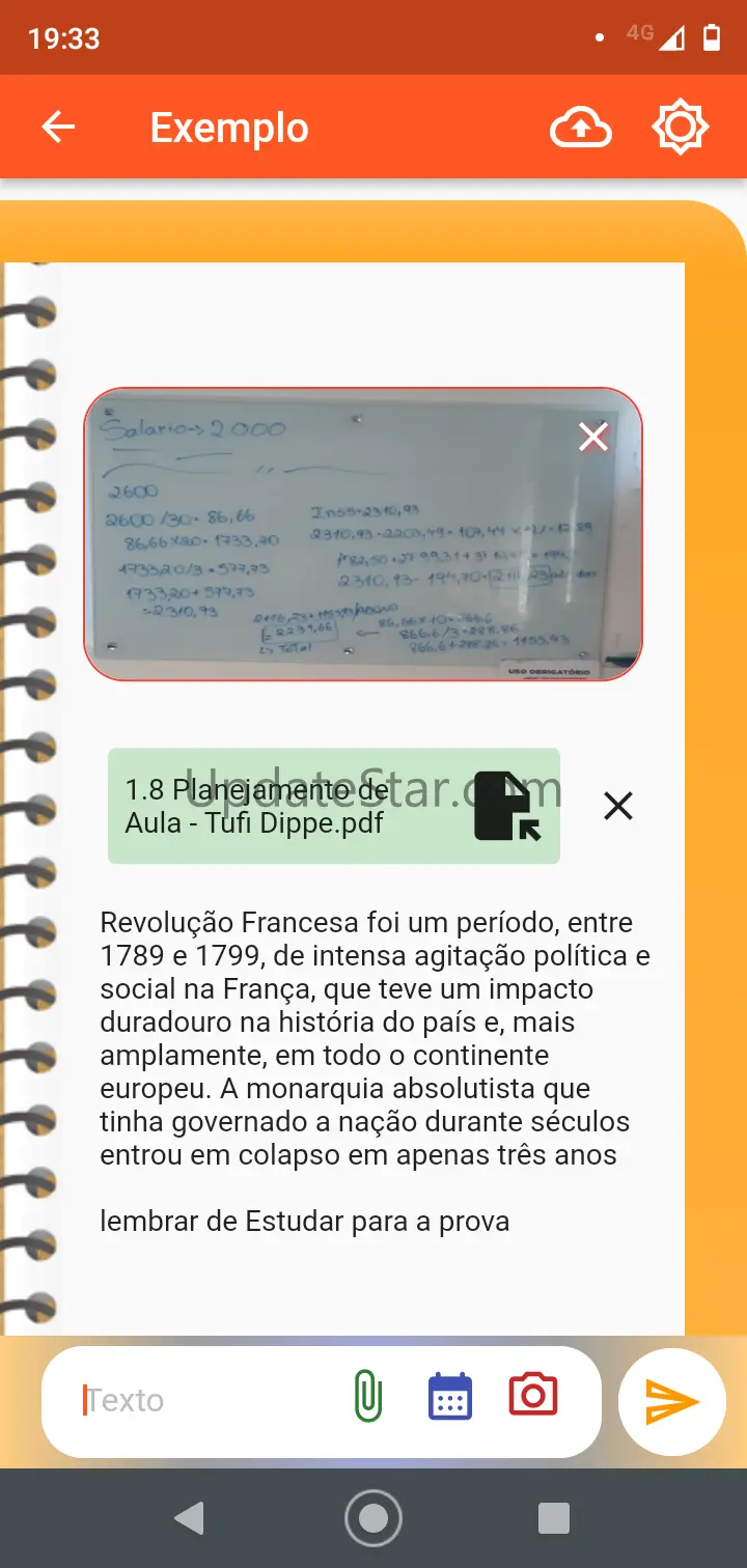 Digital Notebook by subject 8.2