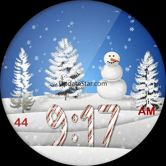 Christmas Snow HD Watch Face 6.2.2