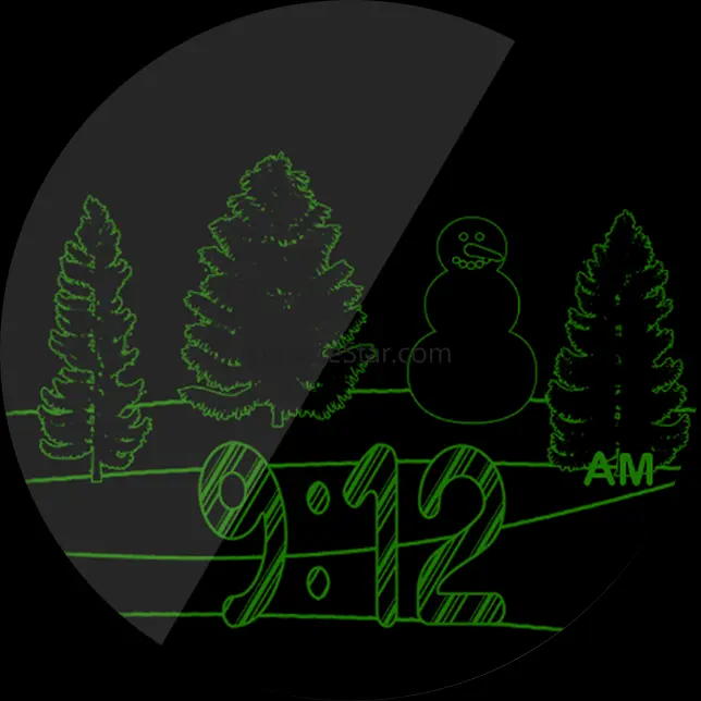 Christmas Snow HD Watch Face 6.2.2