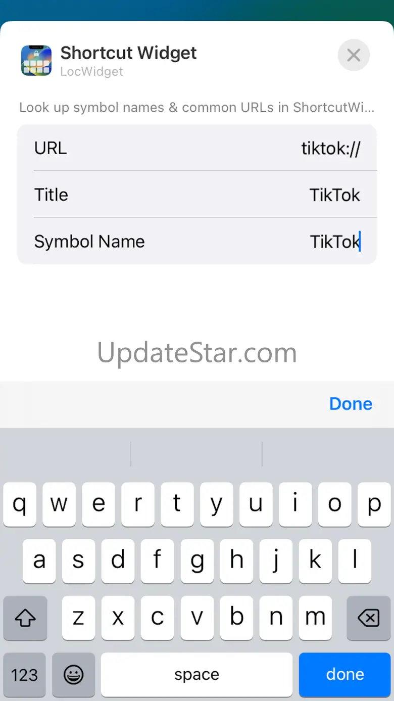 LockScreen Widget - LocWidget 1.0
