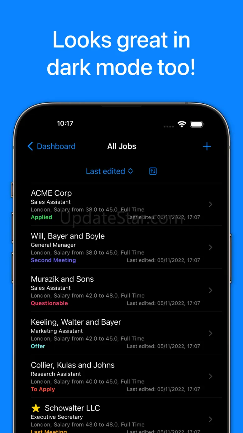 JobTrackr 1.1.0