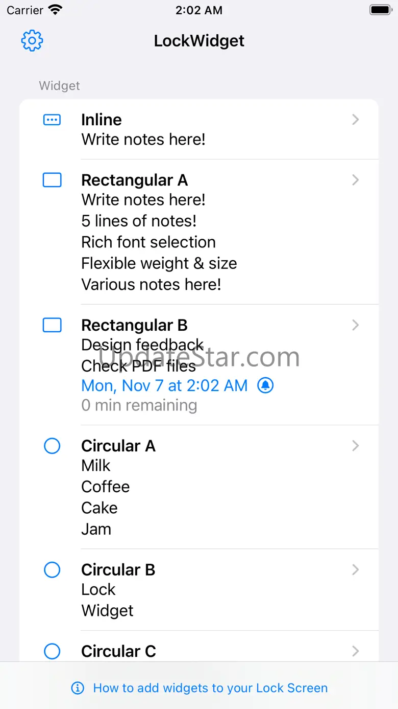 Lock Widget - Sticky Notes 1.0.3