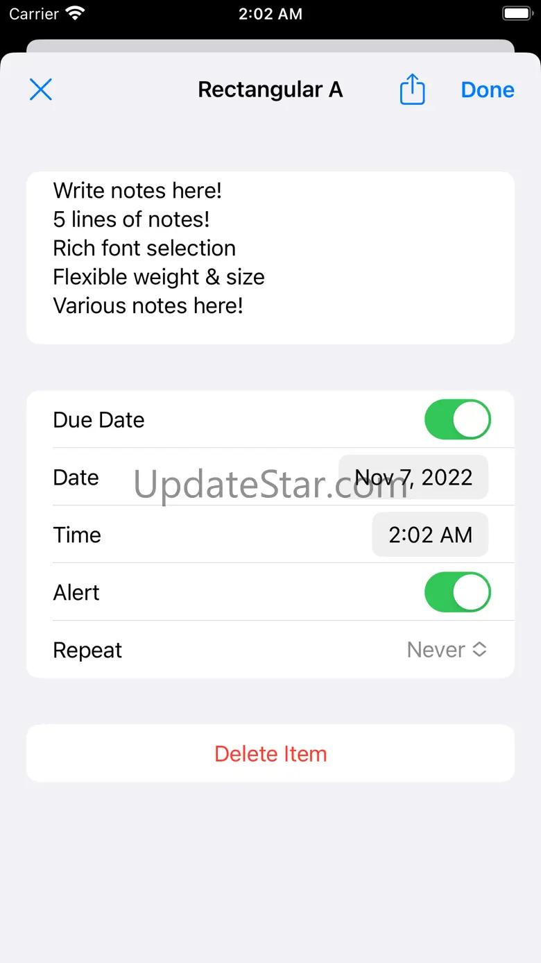 Lock Widget - Sticky Notes 1.0.3