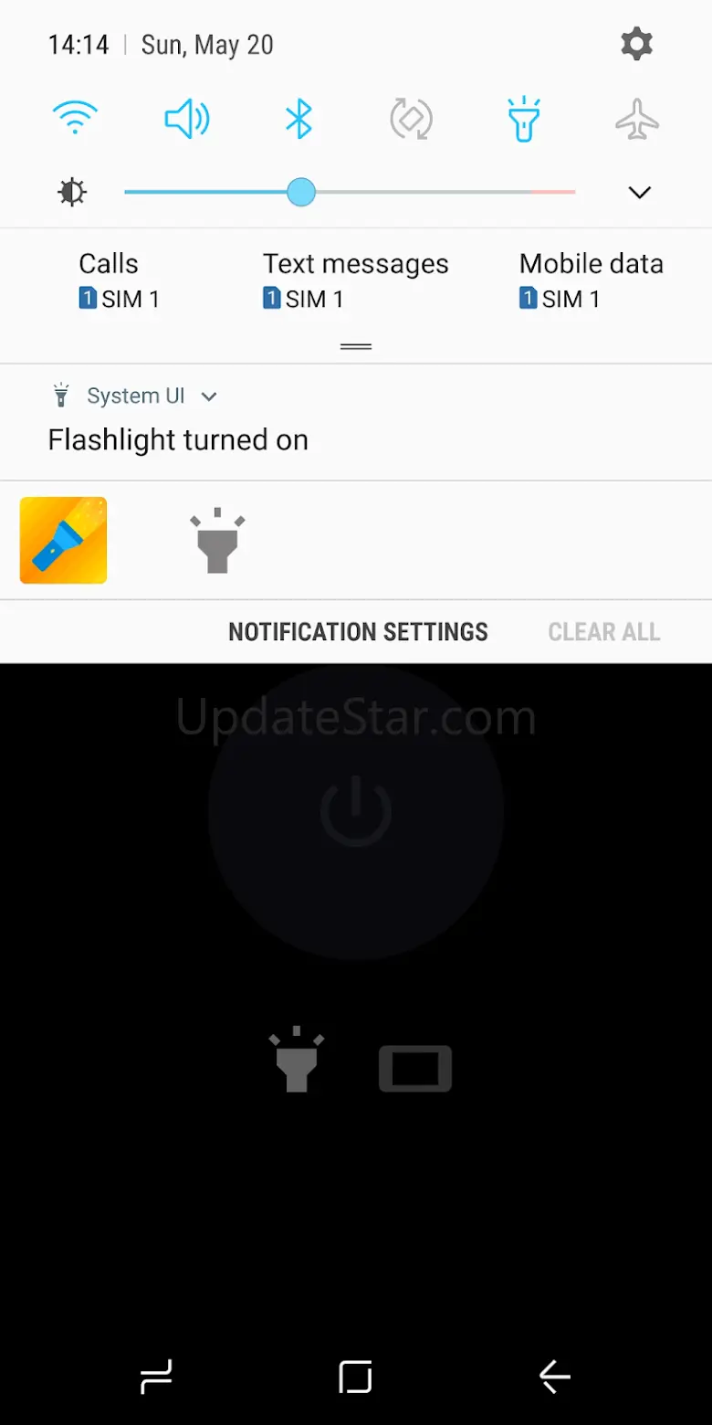 Flashlight torch widget 3.11