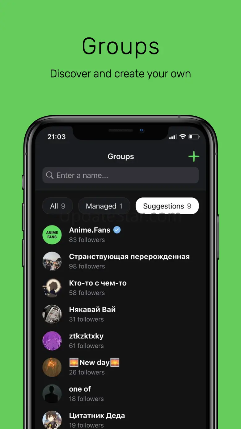 Anime.Fans - a social network. 1.0.55