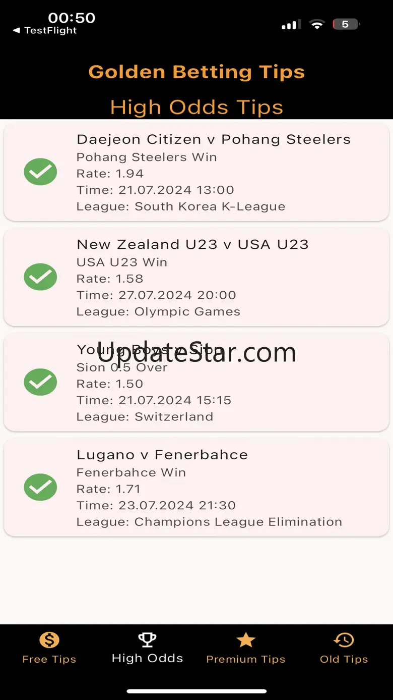 Golden Betting Tips 1.9.4