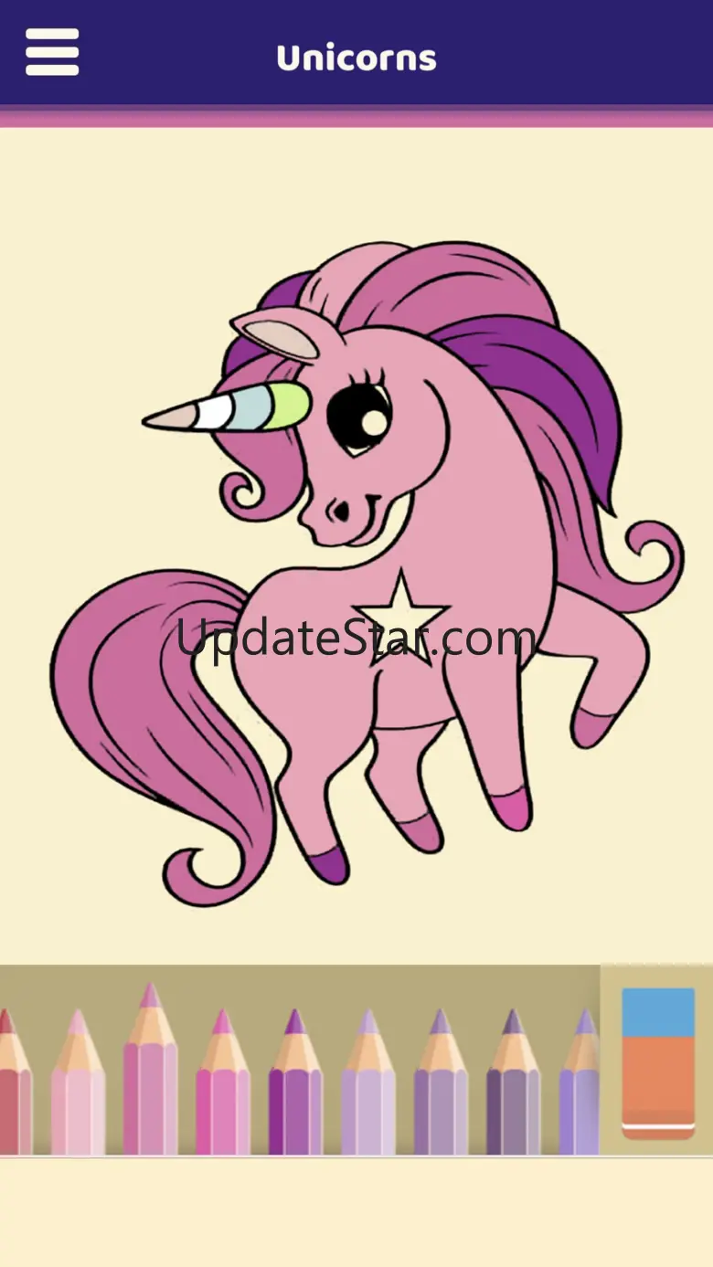 Lovely Unicorns Coloring Book 1.0