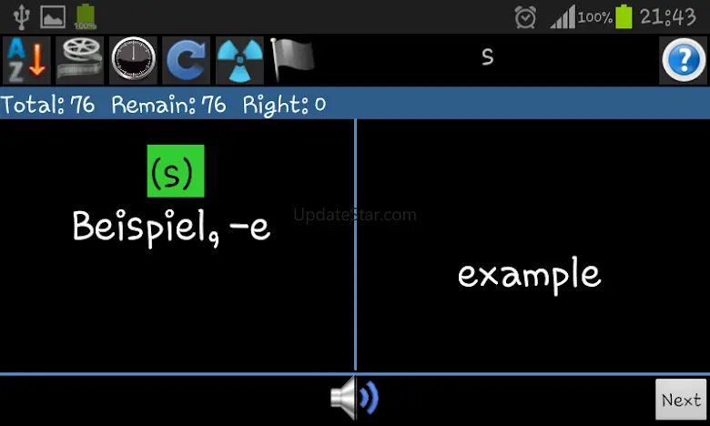 German word trainer Vocabulary 4.1.0.6