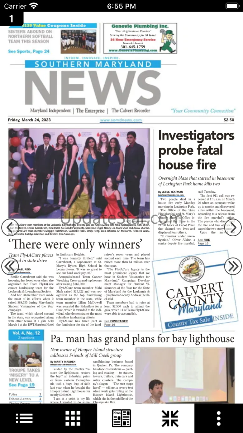 Southern Maryland News 3.12.04