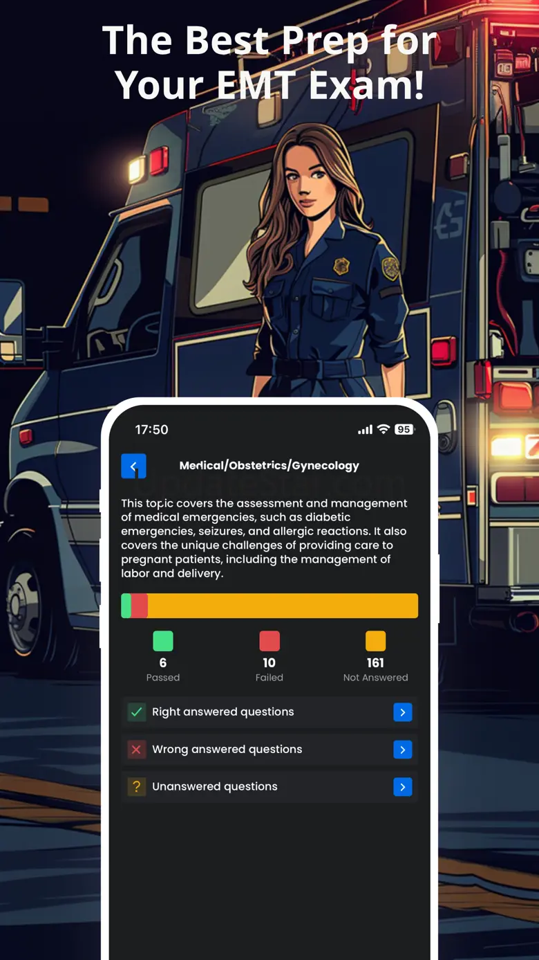 EMT - Medical Prep Test 2024 1.3.8
