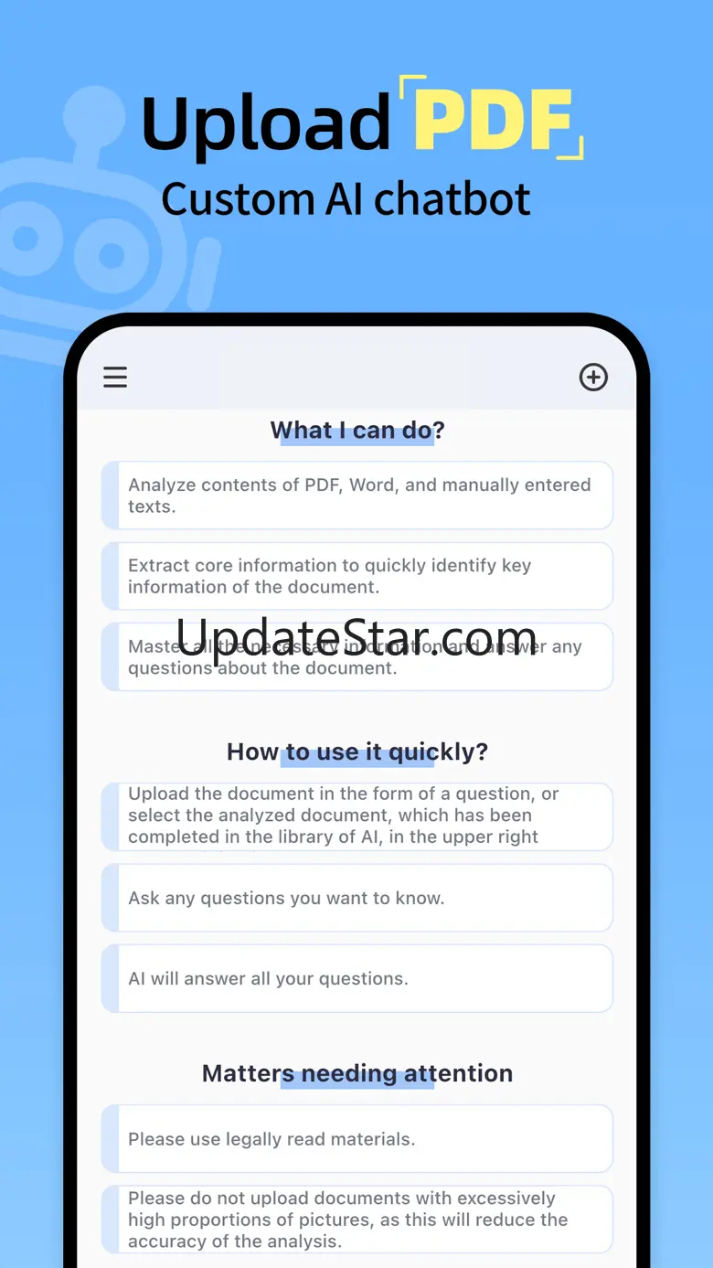 ChatPDF -AI Chat PDF&Word&Text 1.0