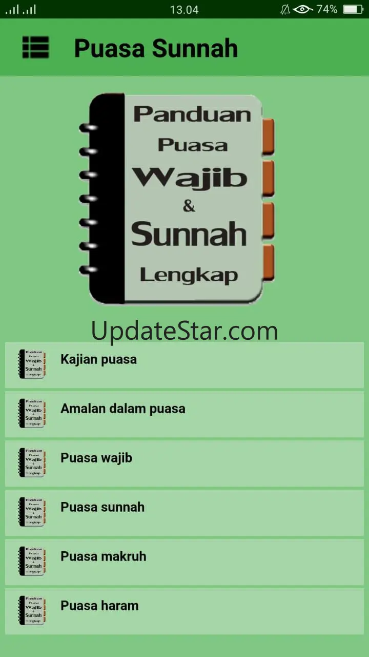 Panduan Puasa Wajib & Sunnah 1.5