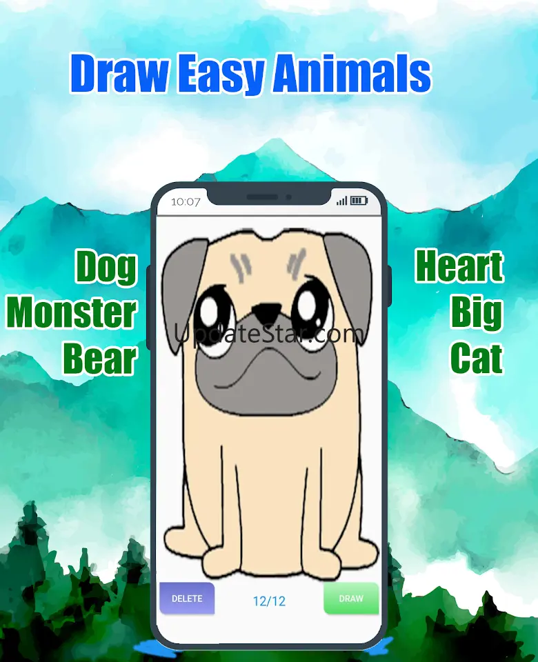 How to draw cute animal steps 3.0