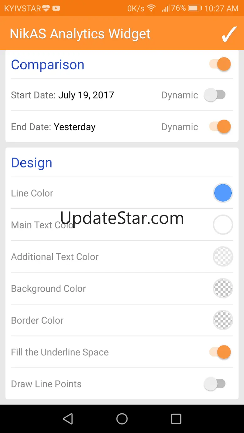 Widget for Google Analytics 2.8.0
