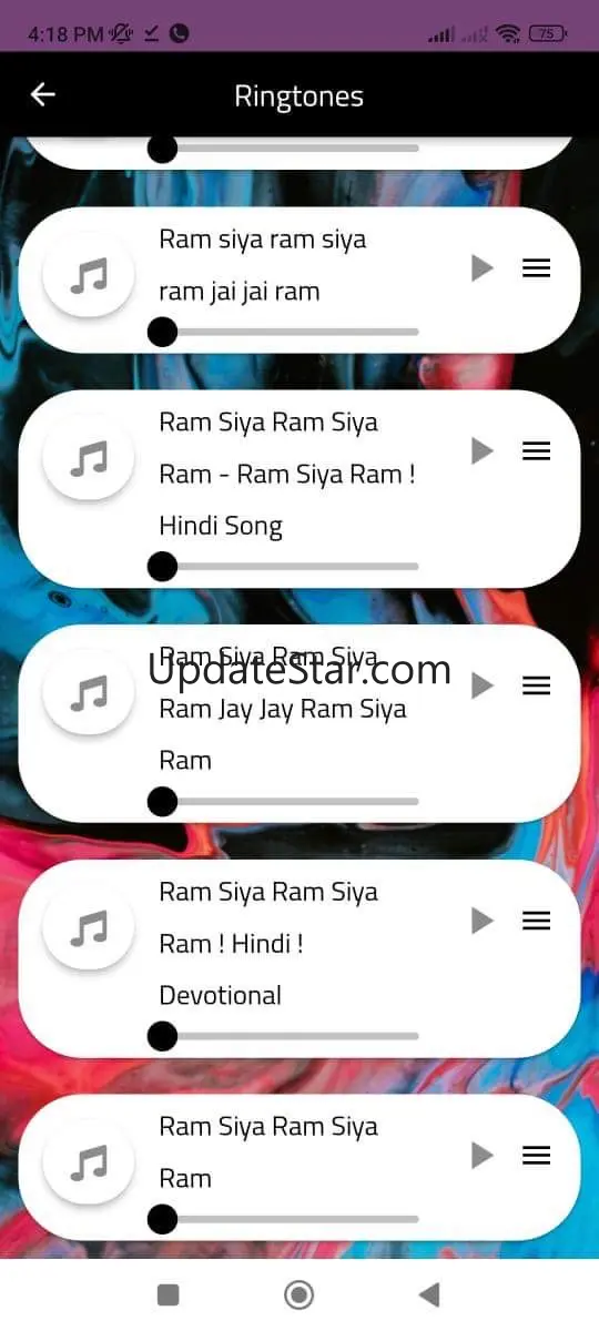 Ram Siya Ram Ringtons 2
