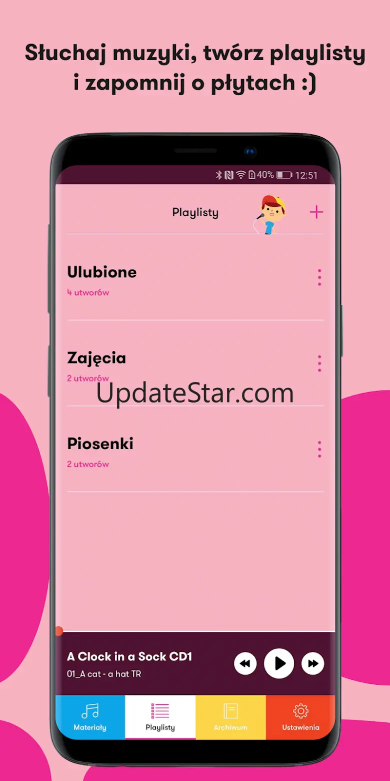 The Early Stage music app 1.2.1