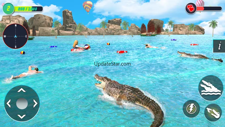 Crocodile Attack Simulator 3D 15.0