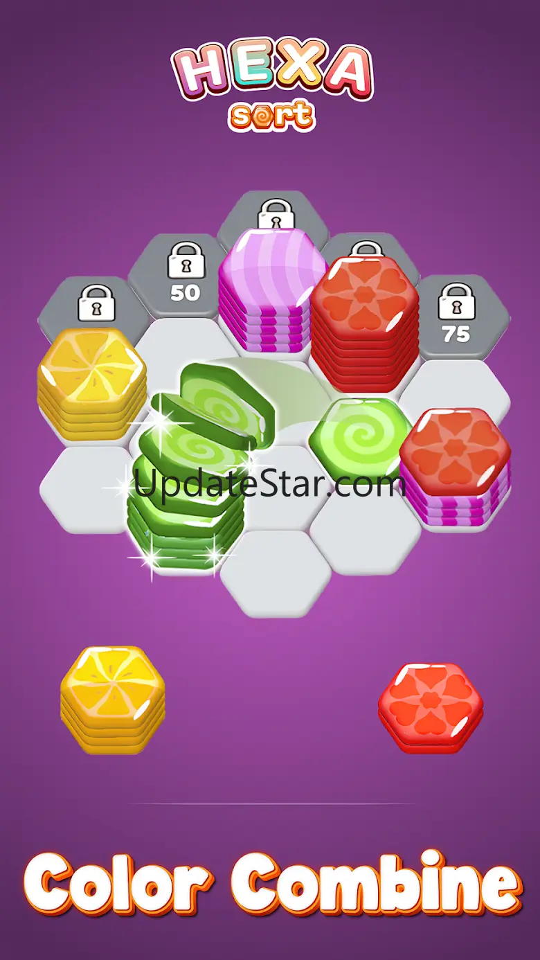 Sort the Stack: Hexagon Puzzle 1.1.1