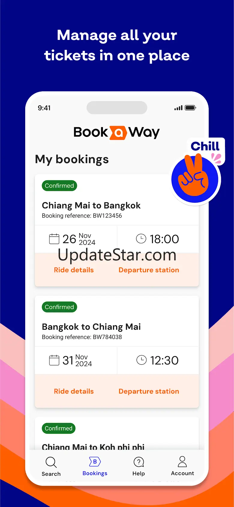 Bookaway: Bus Train & Ferry 2.7