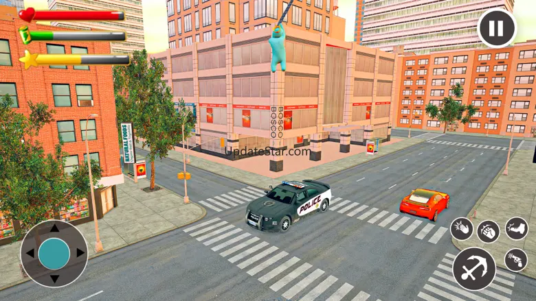 Rainbow Rope Hero Friends 3D