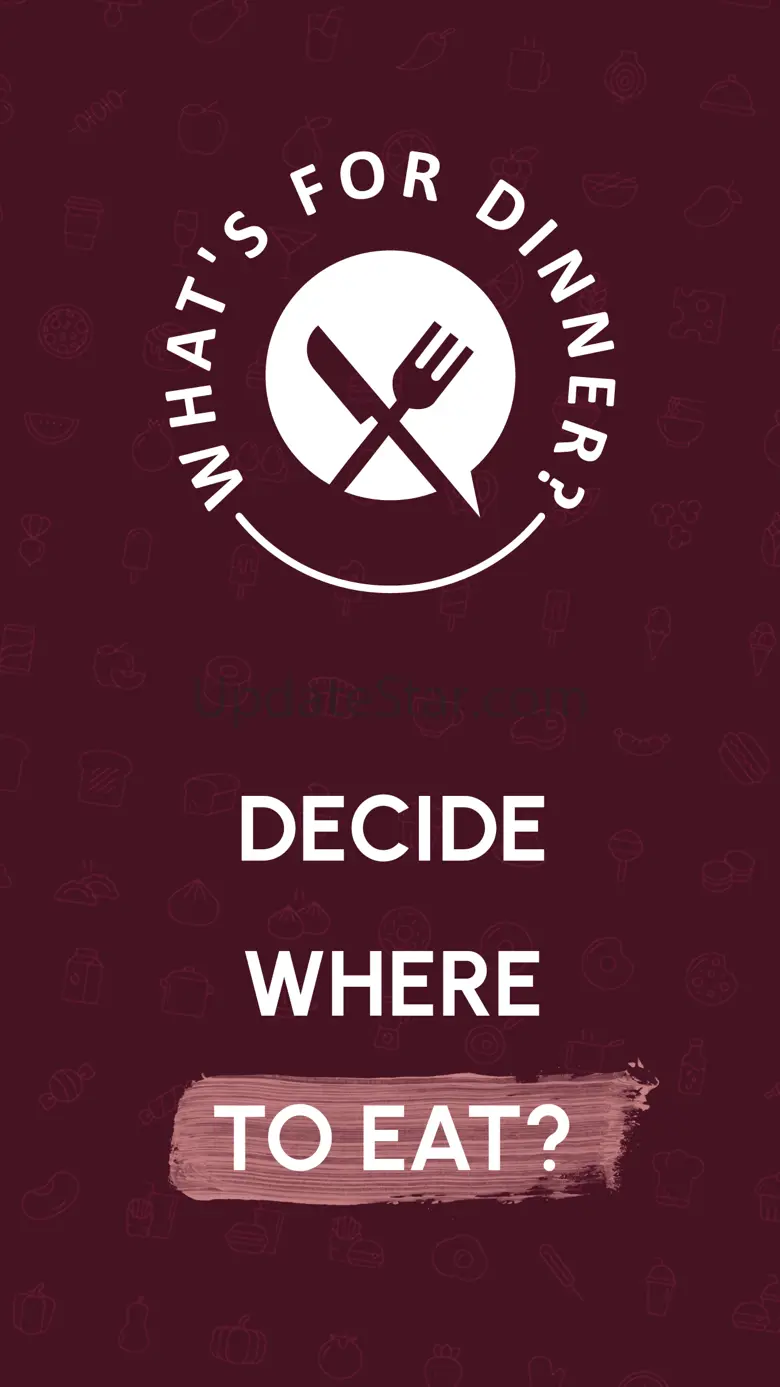 What's for Dinner: Eat & Drink 1.0
