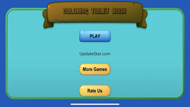 Coloring Happy toilet 3