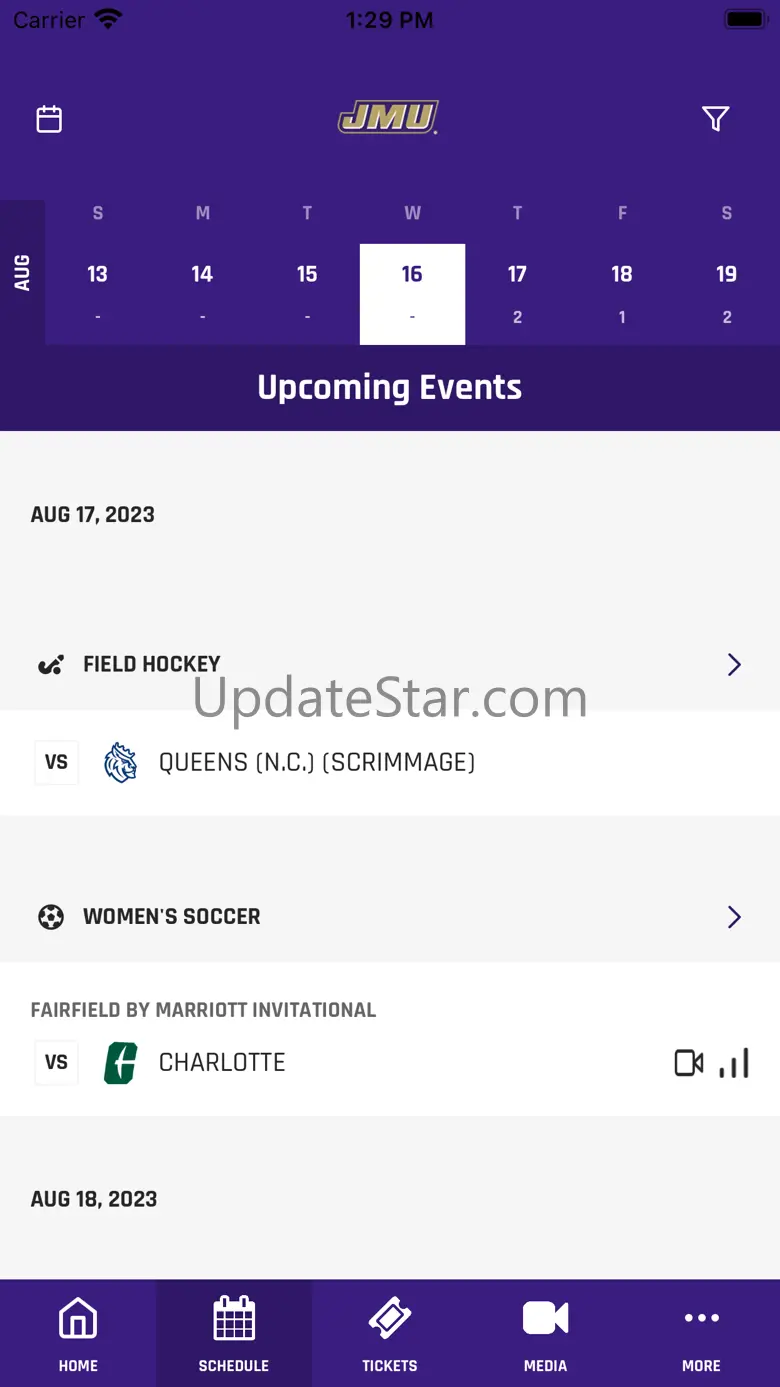JMU Athletics 1.2.2