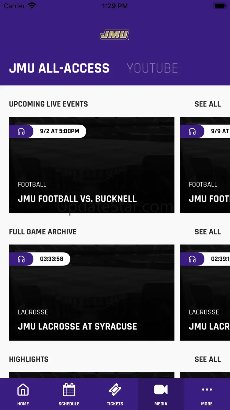 JMU Athletics 1.2.2
