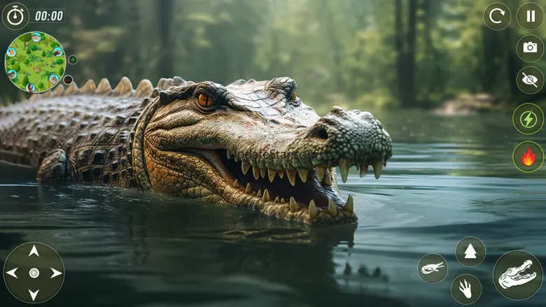 Wild Animals Crocodile Games 2.1