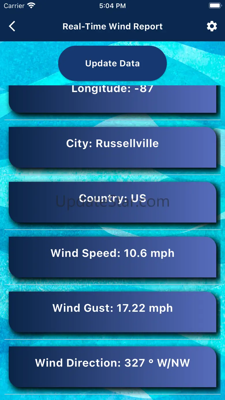 Real Time Wind Report Sailing 1.0.1