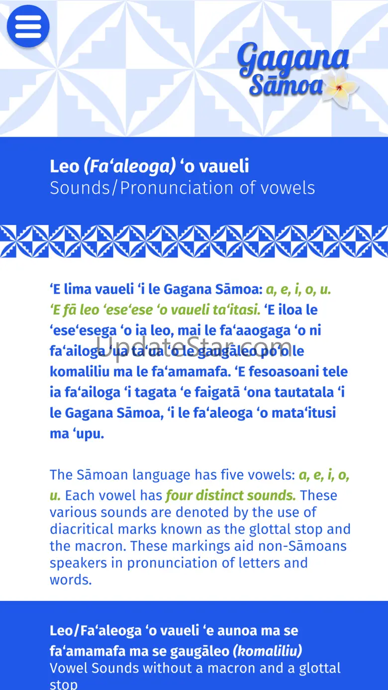 Gagana Sāmoa 1.0